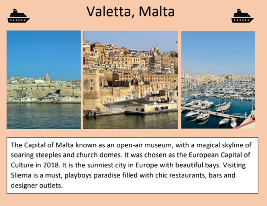 Valetta Malta with Carla Horlock - 2022 Travel blog - Mediterranean Magazine