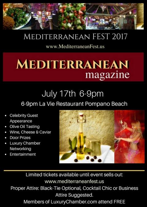 Algerians are invited to Florida Mediterranean Fest 2017