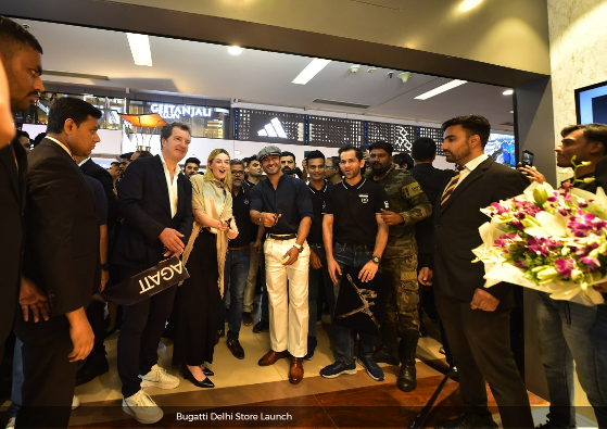 Bugatti Delhi Store Launch - Sandip Baksi, COO & Retail Head (India) of AstorMueller. Published in Bollywood Florida by LCGM