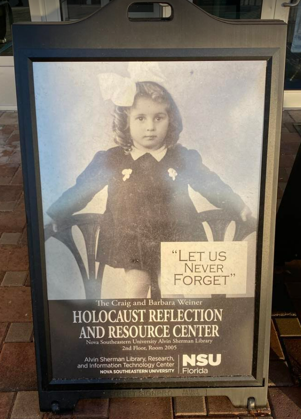 Craig and Barbara Weiner Holocaust Reflection and Resource Center - NSE South Florida, photo submitted by Tohfa Eminova